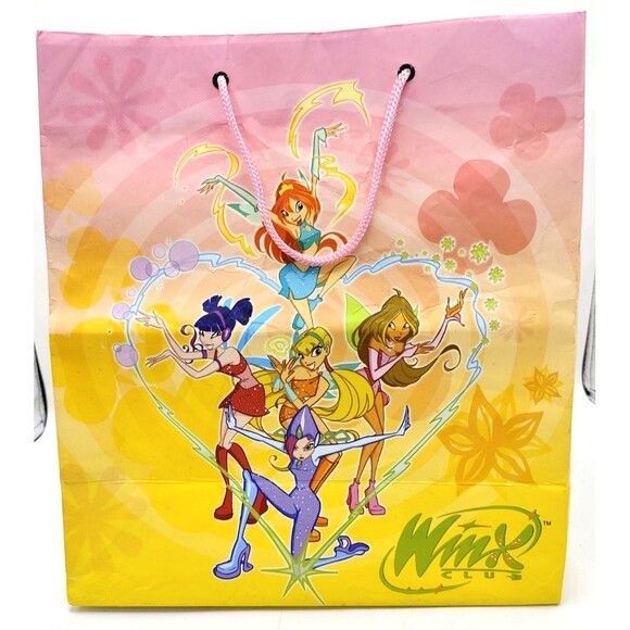 Vintage 2004 Original Winx Club Gift Bag - Rare Season 1 Promo - No Rips VTG - Picture 1 of 4